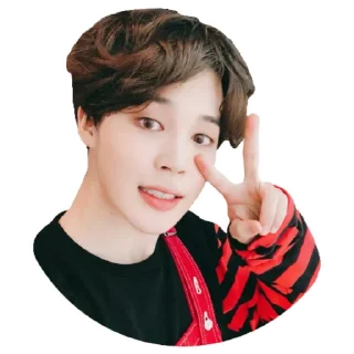 ✌-Jimin, Telegram Sticker