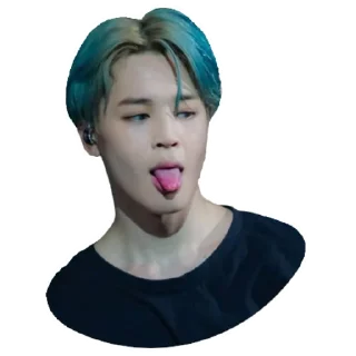 👅-Jimin, Telegram Sticker