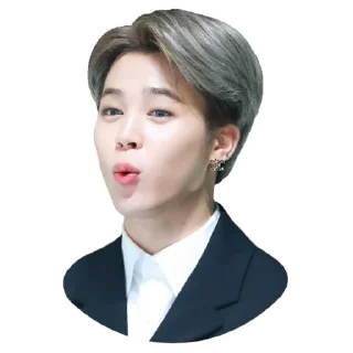 😮-Jimin, Telegram Sticker