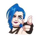 👍-Jinx, Telegram Sticker