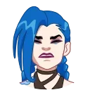 😭-Jinx, Telegram Sticker