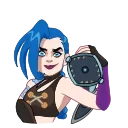 💥-Jinx, Telegram Sticker
