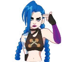 😒-Jinx, Telegram Sticker