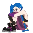 😞-Jinx, Telegram Sticker