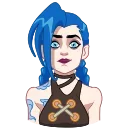 😁-Jinx, Telegram Sticker