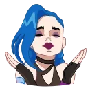 🥰-Jinx, Telegram Sticker
