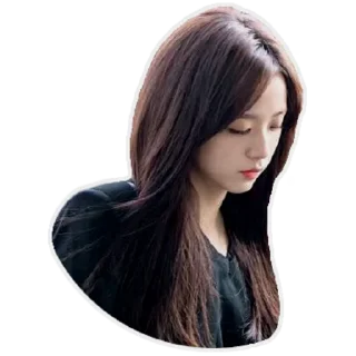 😔-Jisoo, Telegram Sticker