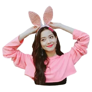 🐰-Jisoo, Telegram Sticker
