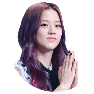 🙏-Jisoo, Telegram Sticker