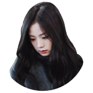 😔-Jisoo, Telegram Sticker