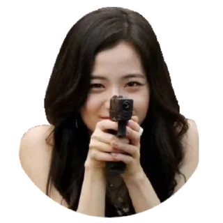 🔫-Jisoo, Telegram Sticker