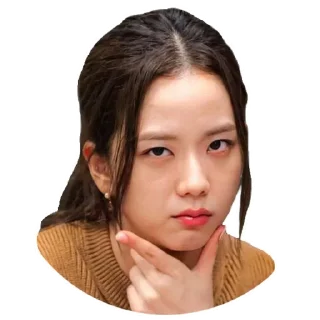 😠-Jisoo, Telegram Sticker