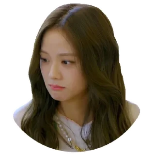 🙁-Jisoo, Telegram Sticker