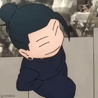 🚶‍♂️-Jujutsu Kaisen S2 (@TodorokiShouto), Telegram Sticker