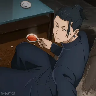 ❓-Jujutsu Kaisen S2 (@TodorokiShouto), Telegram Sticker