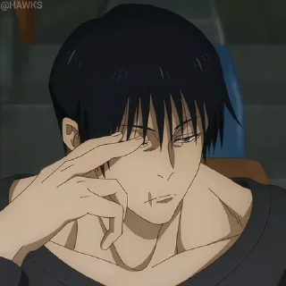 🤔-Jujutsu Kaisen S2 (@TodorokiShouto), Telegram Sticker
