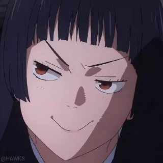 😏-Jujutsu Kaisen S2 (@TodorokiShouto), Telegram Sticker