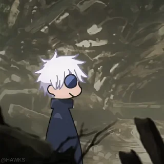 😐-Jujutsu Kaisen S2 (@TodorokiShouto), Telegram Sticker