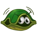 😱-Sad Turtle Joe, Telegram Sticker