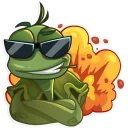 😎-Sad Turtle Joe, Telegram Sticker