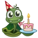 🍰-Sad Turtle Joe, Telegram Sticker