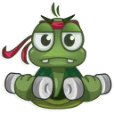 🏋-Sad Turtle Joe, Telegram Sticker