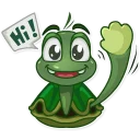 👋-Sad Turtle Joe, Telegram Sticker