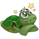 😳-Sad Turtle Joe, Telegram Sticker