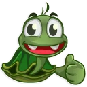 👍-Sad Turtle Joe, Telegram Sticker