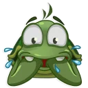 😰-Sad Turtle Joe, Telegram Sticker