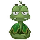 😐-Sad Turtle Joe, Telegram Sticker