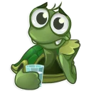 😕-Sad Turtle Joe, Telegram Sticker