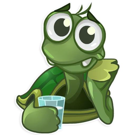 Sad Turtle Joe, telegram sticker