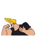 👌-Johnny Bravo, Telegram Sticker