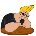 🤦‍♂️-Johnny Bravo, Telegram Sticker