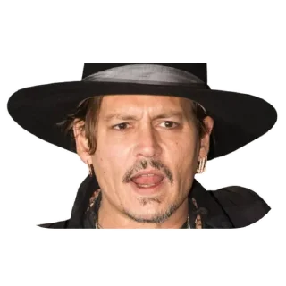 😠-Johnny Depp, Telegram Sticker