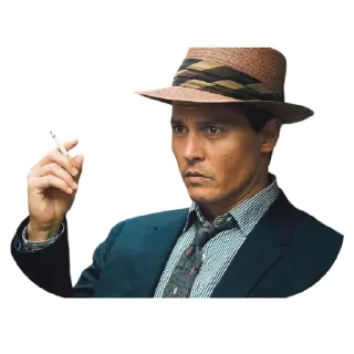 🚬-Johnny Depp, Telegram Sticker