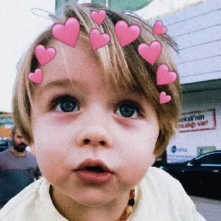 💗-جود و لين تاج راسكم, Telegram Sticker