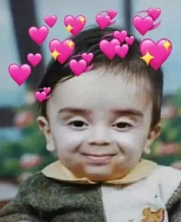 💗-جود و لين تاج راسكم, Telegram Sticker