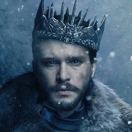 Jon Snow(Kit), telegram sticker