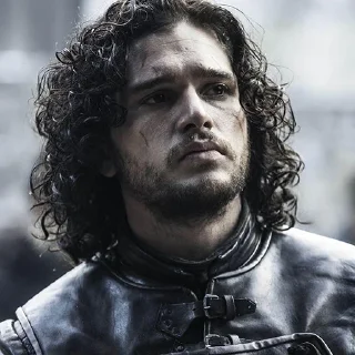 ❄️-Jon Snow(Kit), Telegram Sticker