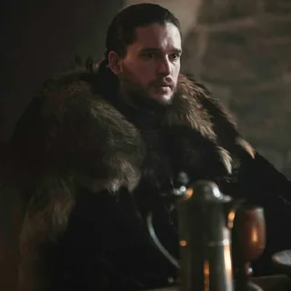 ❄️-Jon Snow(Kit), Telegram Sticker