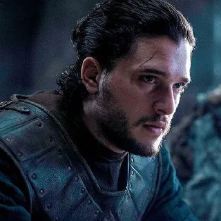 ❄️-Jon Snow(Kit), Telegram Sticker