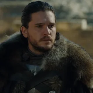 ❄️-Jon Snow(Kit), Telegram Sticker