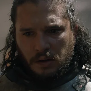 ❄️-Jon Snow(Kit), Telegram Sticker
