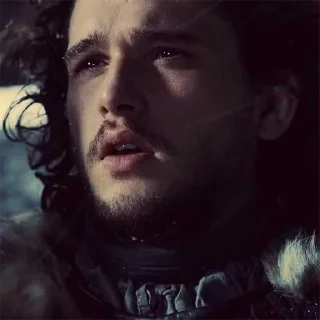 ❄️-Jon Snow(Kit), Telegram Sticker