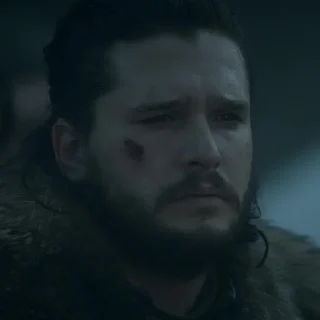 ❄️-Jon Snow(Kit), Telegram Sticker