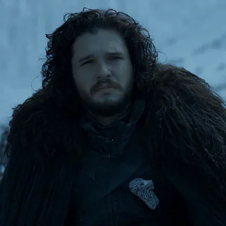 ❄️-Jon Snow(Kit), Telegram Sticker