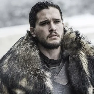 ❄️-Jon Snow(Kit), Telegram Sticker