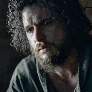 ❄️-Jon Snow(Kit), Telegram Sticker
